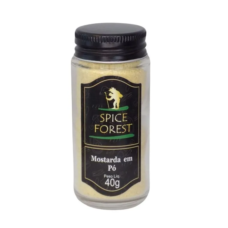 Tempero Mostarda Em Pó 40g - Spice Forest