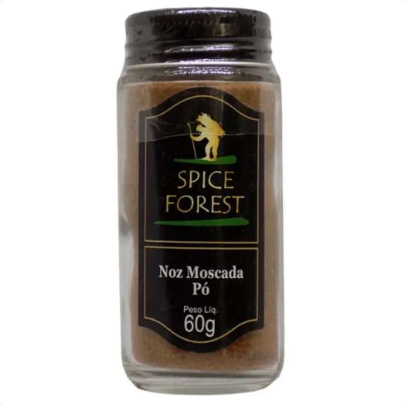 Tempero Noz Moscada Em Pó 60g - Spice Forest