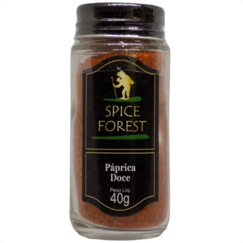 Tempero Páprica Doce 40g - Spice Forest