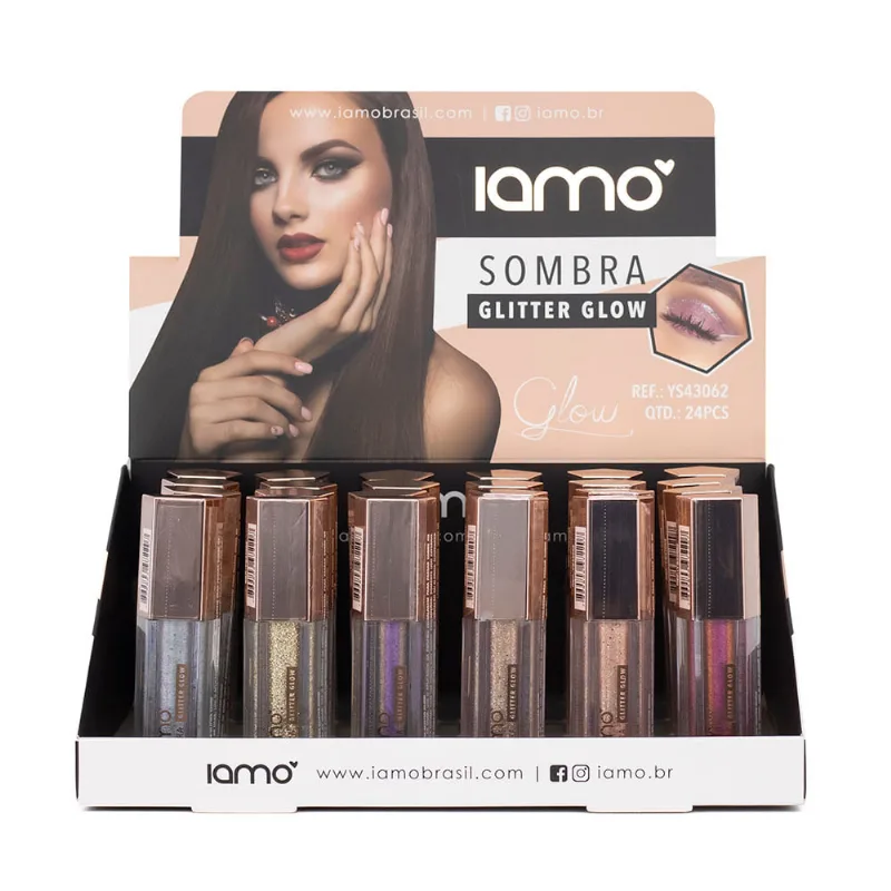 Sombra Líquida Iamo Glitter Glow - Item Sortido