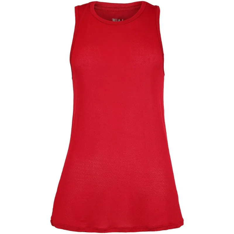 Camiseta Regata Feminina Lauf Basic Color Vermelho GG