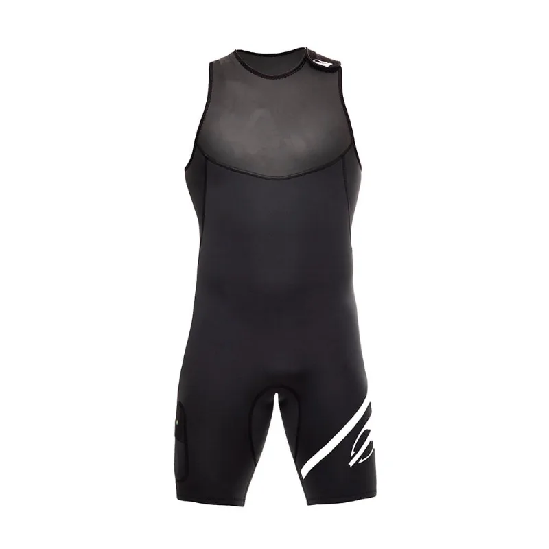 Short john sem manga 1mm flexxxa pro uv-suit surf Mormaii 2021 Preto G