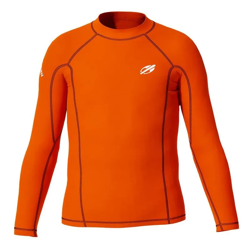 Camiseta manga longa unissex infantil bud surfe mormaii 2023 Laranja 14