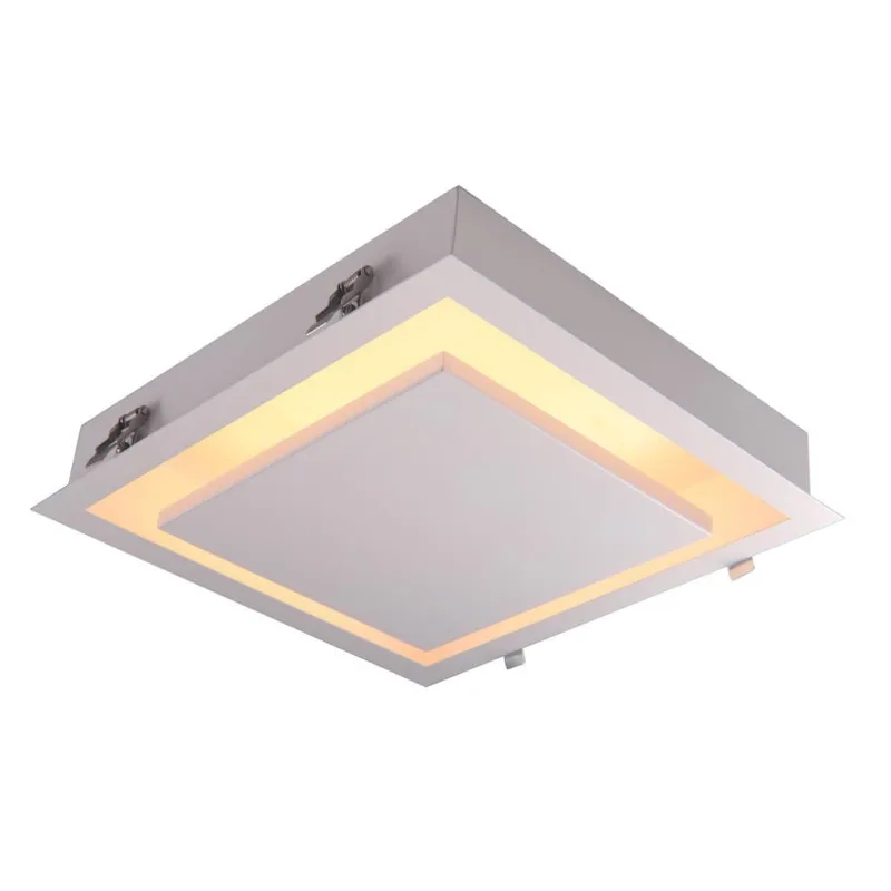 Plafon De Embutir Ghost Branco 49cm 3000k - Gd022lw - Bella
