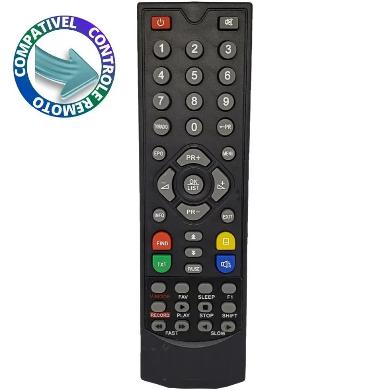 Controle Compatível Receptor Century Onix 4000 F90 SKY7408 C01162