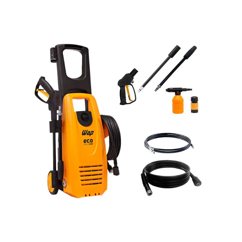 Lavadora de Alta Pressão WAP Eco Wash Ultra Uso Profissional Universal 1750Libras 1650W 5m 220V