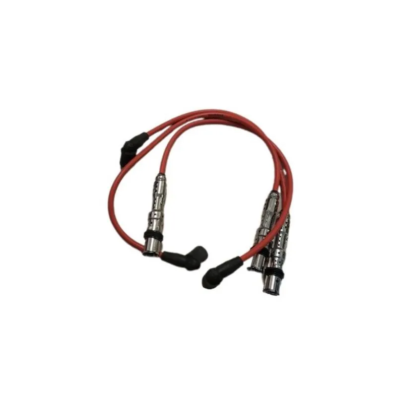 Jogo Cabos De Ignição Streiter 8mm Silicone Gnv/ Álcool/ Gas