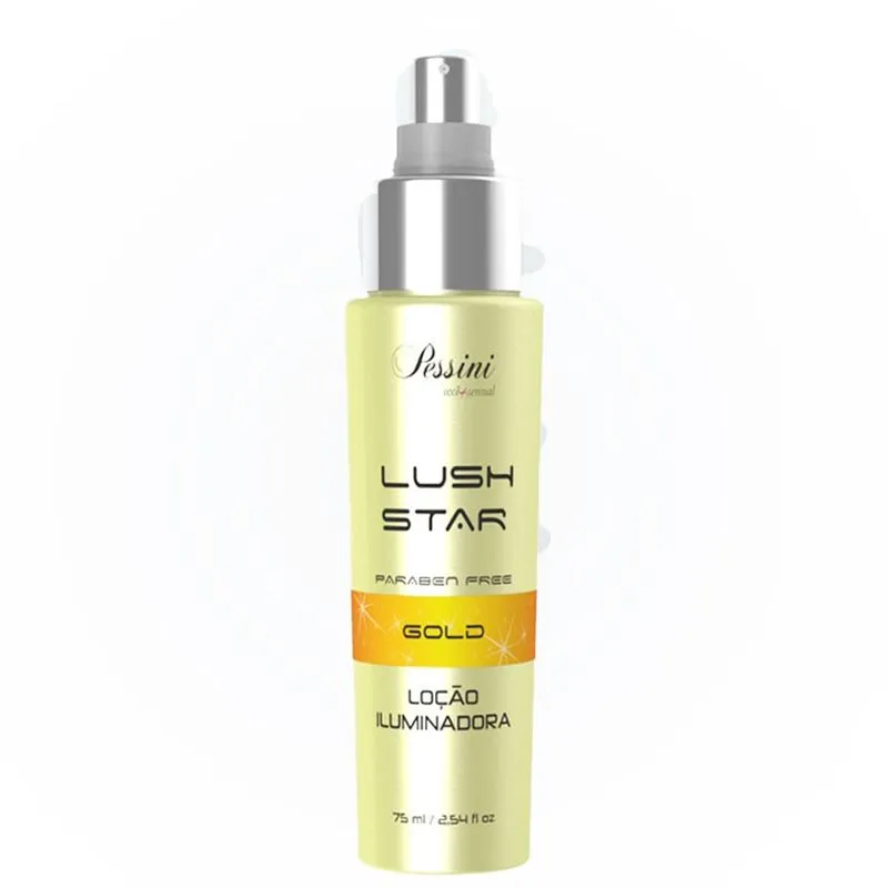 Lush Star Loção Iluminadora Gold 75ml Pessini