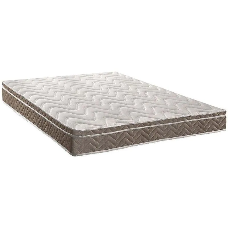 Colchão King Espuma D33 - Ep Anatômico Conforto Ultra Firme Euro Pillow (193x203x25) - Paropas