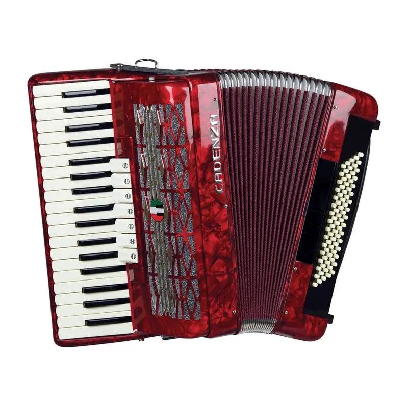 Acordeon 80 Baixos CD-8037 rd - Cadenza
