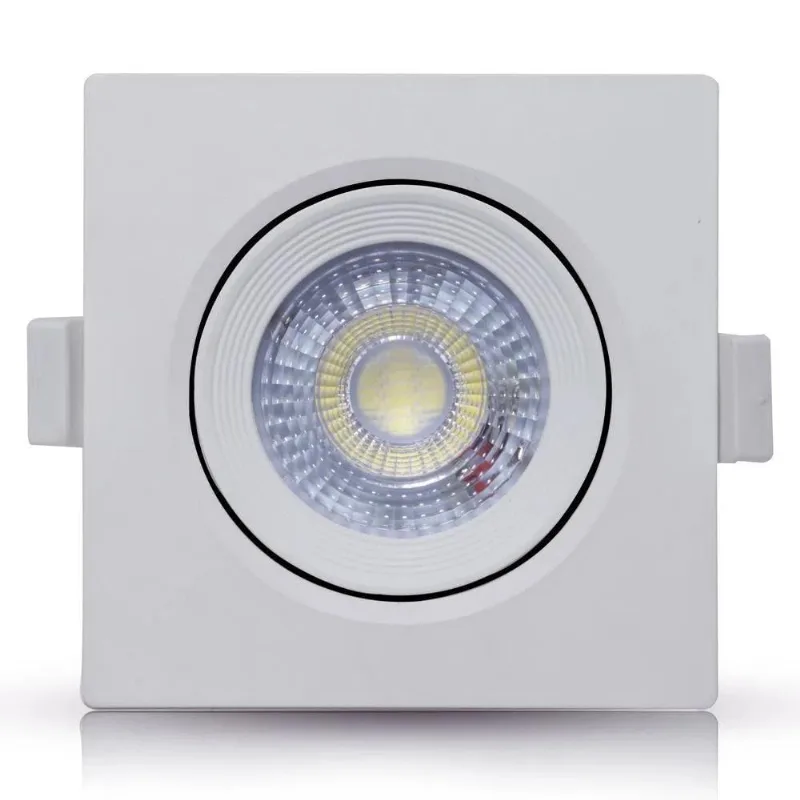 Spot Led Embutir Quadrado 7W