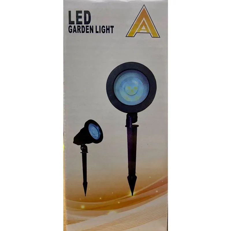 Refletor de LED Exterior Redondo 3W Branco aaa Top ean 7899862820214