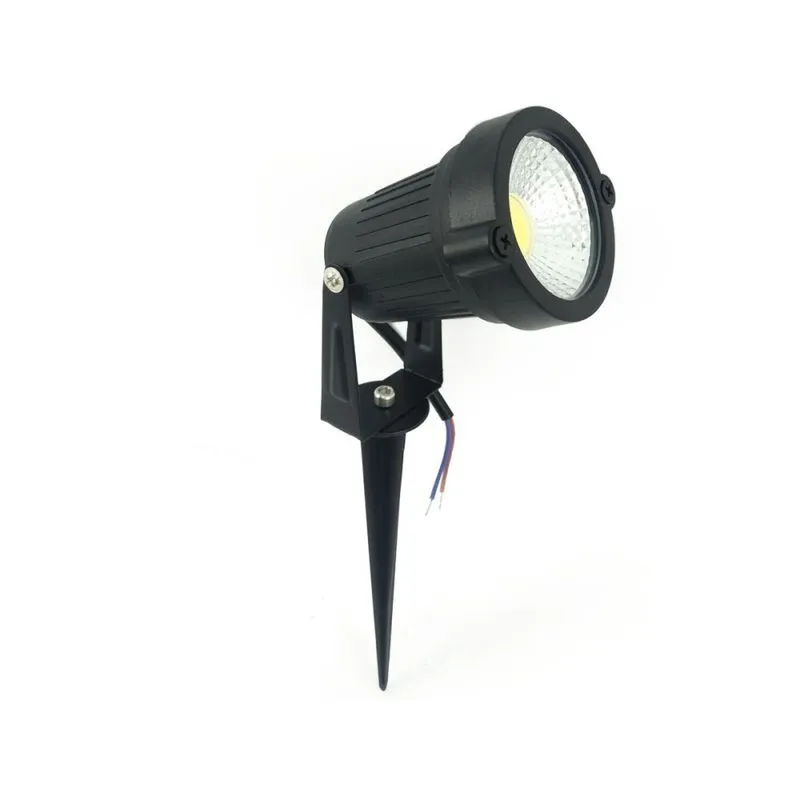 Luminária Led Espeto Jardim 5w Luz Alto Brilho Branco Frio