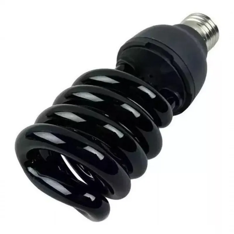 Lâmpada Luz Negra 36w Espiral - Efeito Neon - Energia Uv 220v