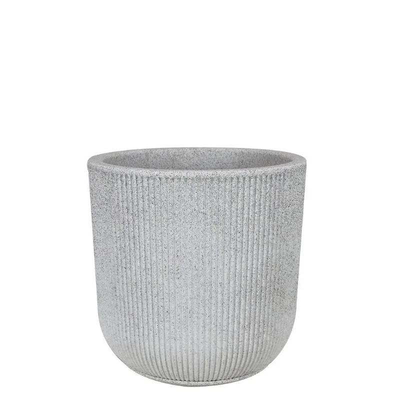 Vaso Sp27 37 X 37 Cm Cor 52 - Branco Artstone