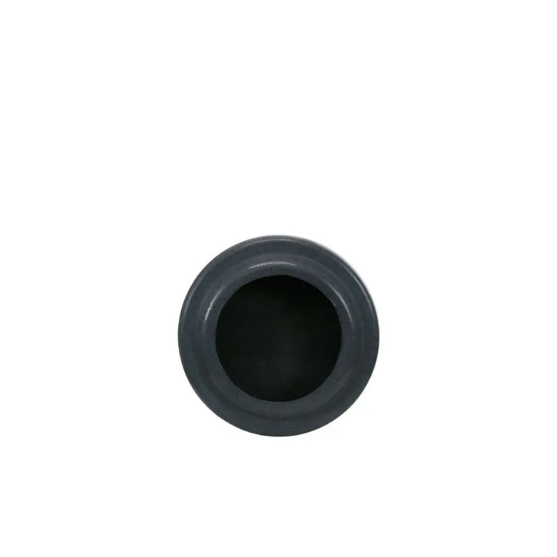 Prato Vaso Loft 13 X 3 Cm Cor 18 - Antique Preto