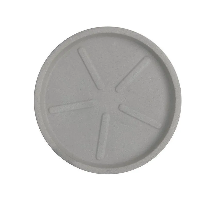 Base Redonda 32 X 3 Cm Cor 19 - Antique Cimento