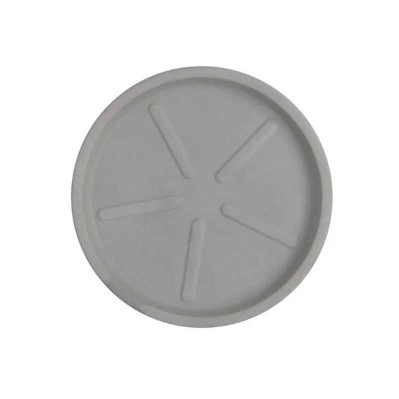 Base Redonda 28 X 3 Cm Cor 19 - Antique Cimento