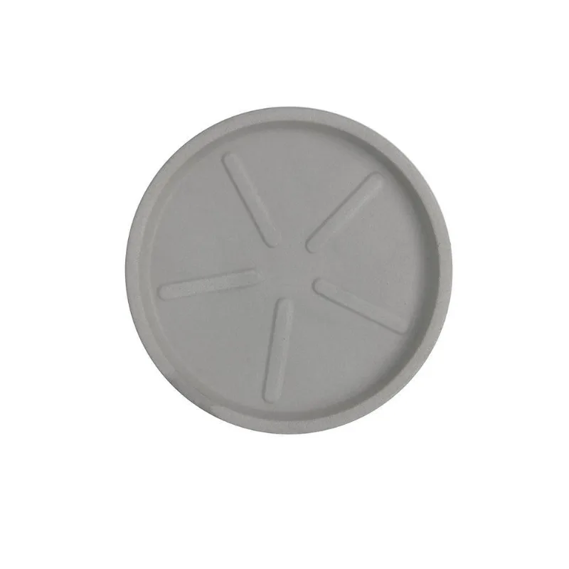 Base Redonda 24 X 3 Cm Cor 19 - Antique Cimento