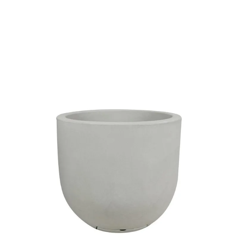 Vaso Decô Baixo 40 X 35 Cm Cor 17 - Antique Branco