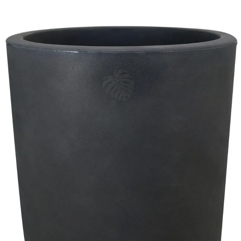 Vaso Decô Alto 50 X 80 Cm Cor 18 - Antique Preto