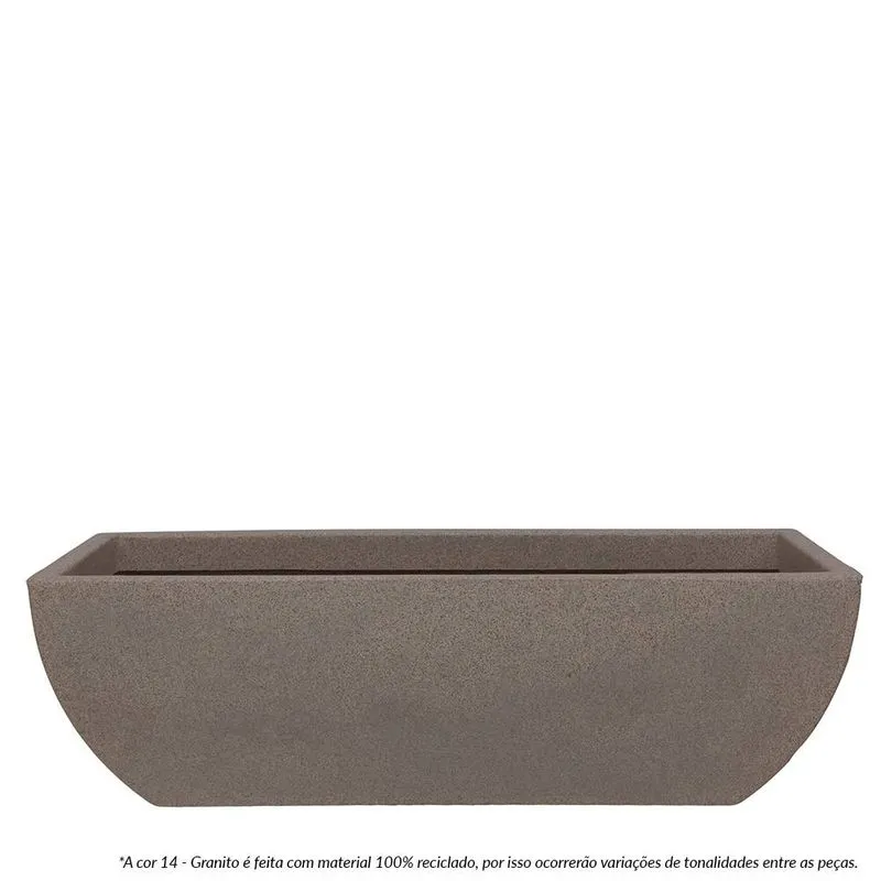 Floreira Malta 80 X 25 Cm Granito - Vasart
