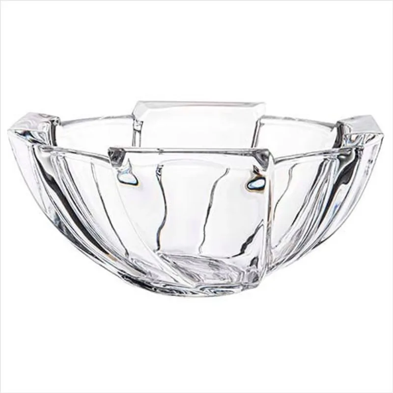 Centro De Mesa De Cristal - New Stage 11Cm - Transparente - Studio Cristal