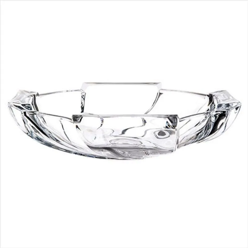 Centro De Mesa De Cristal - New Stage 8Cm - Transparente - Studio Cristal