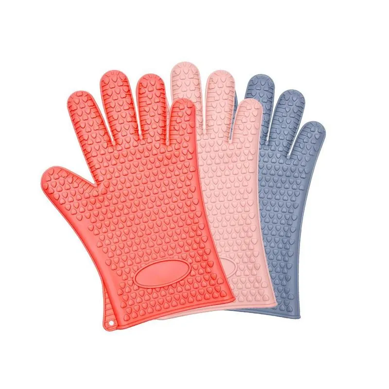 Luva Culinária Em Silicone Para Forno E Fogão