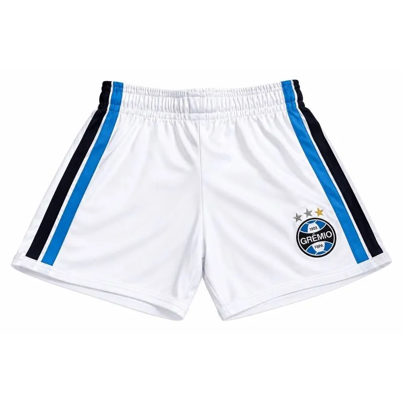 Calçao Gremio G632 Infantil 04 / Branco