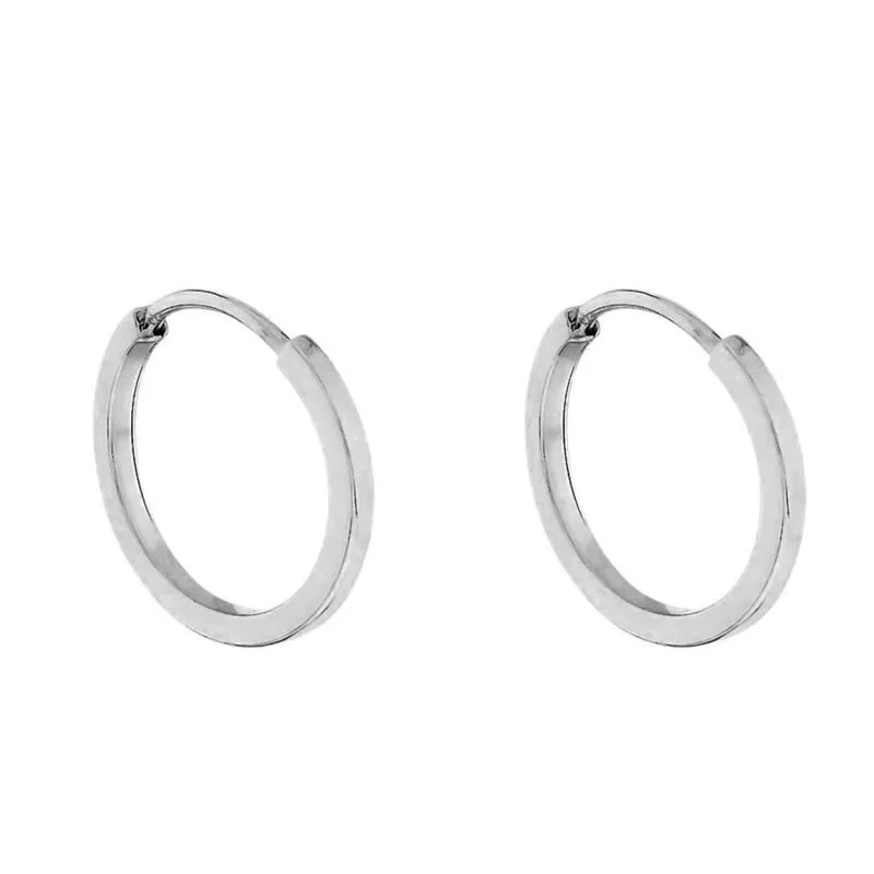 Brinco Feminino Aço Argola Moda Casual G2