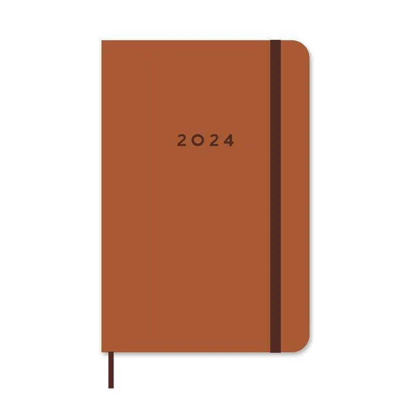 Agenda 2024 - Cícero - Clássica Diária 14x21 Caramelo