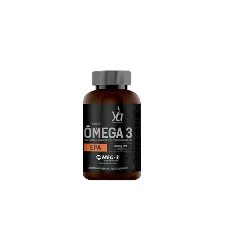 Ômega 3 Ya - Alta Concentração (500epa/200 Dha) - 60 Caps