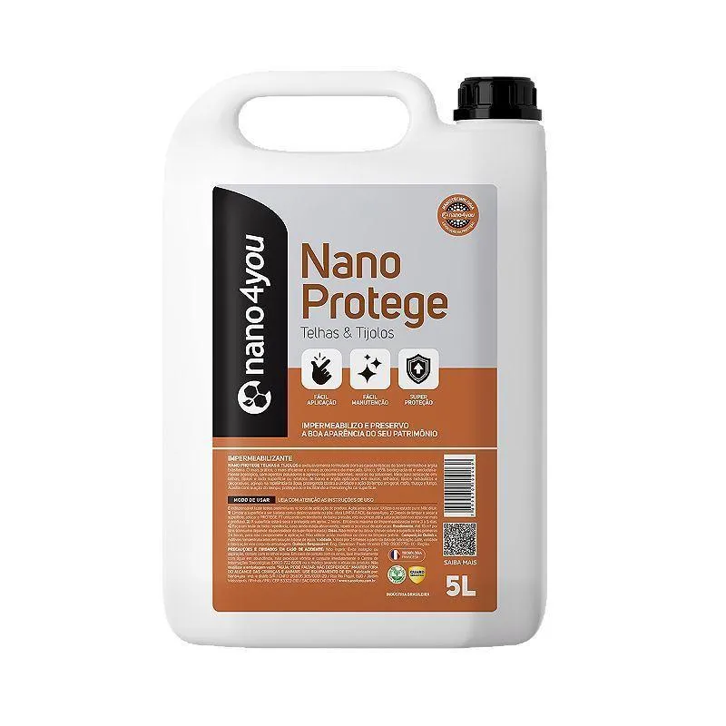 Nano4you - Nano Protege Telhas &amp; Tijolos 5l