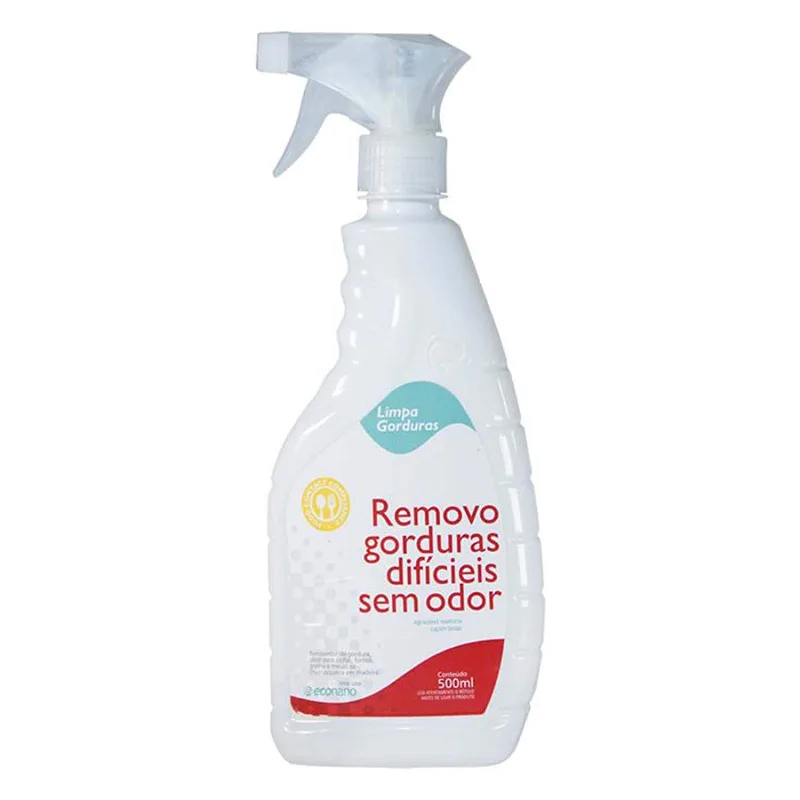 Limpa Gorduras Removo Gordura Difíceis Sem Odor 500ml