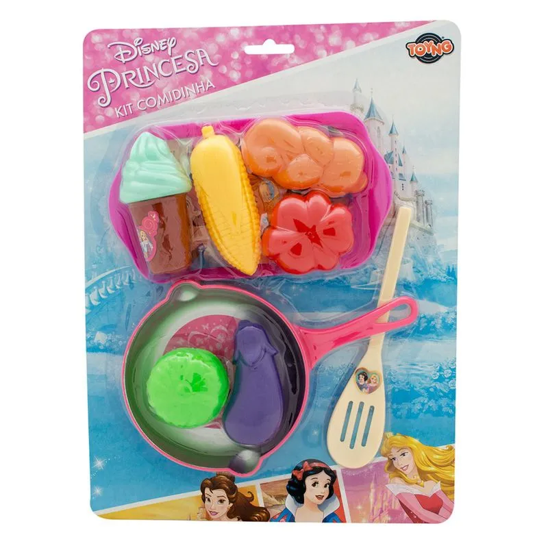 Kit Comidas Princesas Toyng