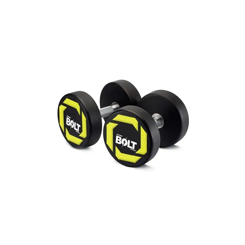 Dumbell PU Lightning Bolt - 42Kg