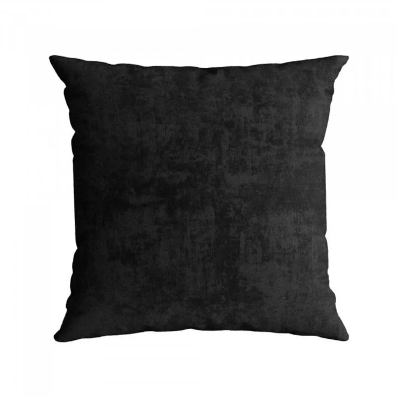 Capa para Almofada 43x43cm Veludo Luxor Belchior 165 Preto