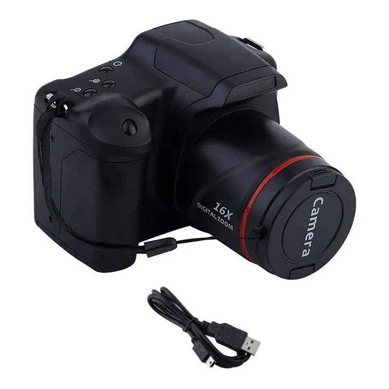 Câmera Digital Slr Profissional Hd 1080p Preta