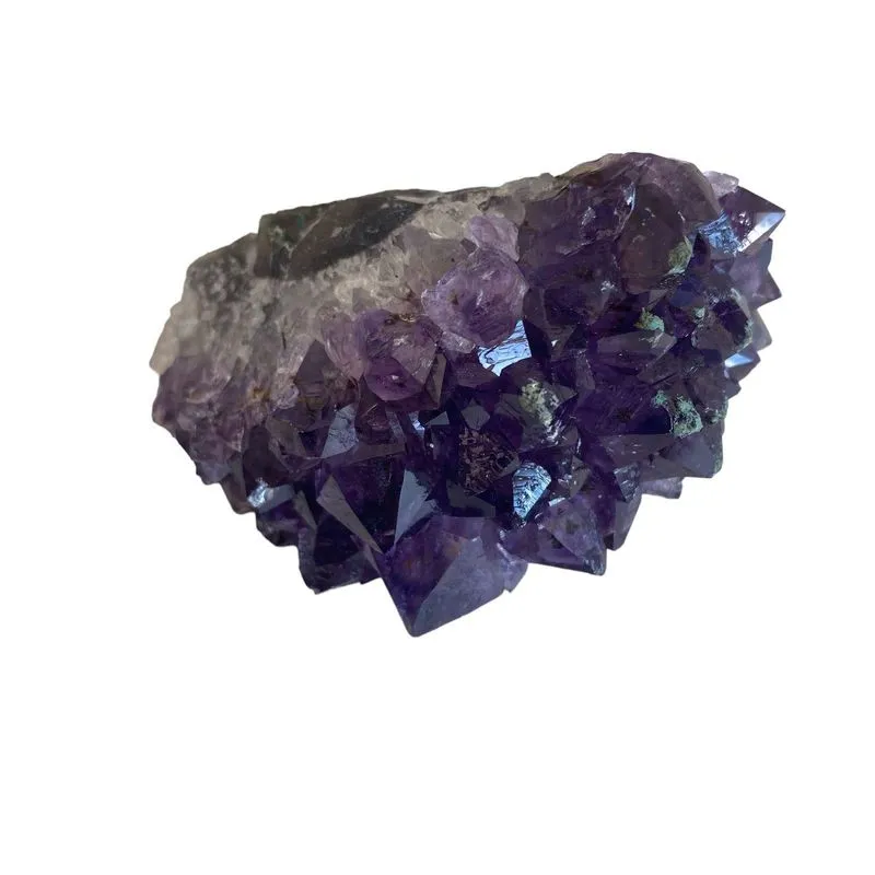 Pureza E Mistério: Drusa De Ametista Violeta