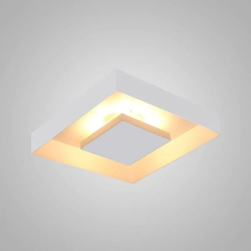 Luminaria Embutir Quadrado 2Xg9 Branco 250/2 25X25Cm Pequeno Home Usina Design
