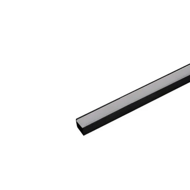 Perfil de Sobrepor Para Fita Led 3000Mm Preto 30850/3000 Ken Usina Design