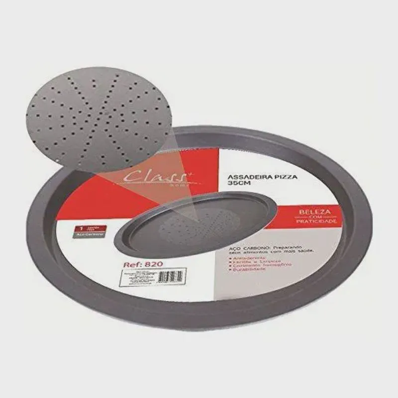 Assadeira de Pizza Antiaderente 32cm 819 Class Home