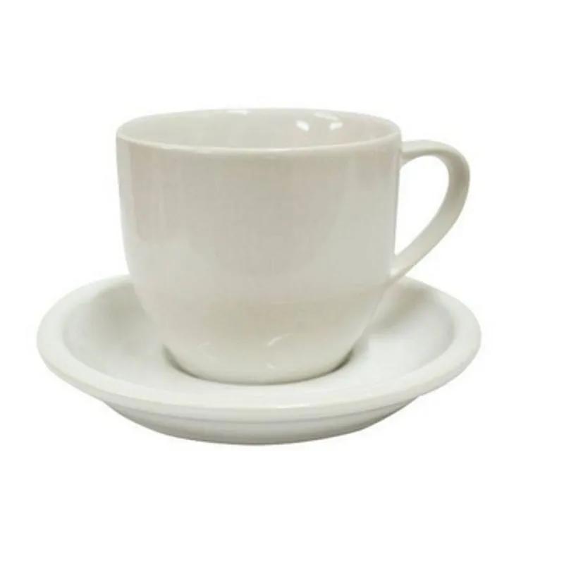 Xícara Café Com Pires - 95 Ml Branca - Rr Porcelanas