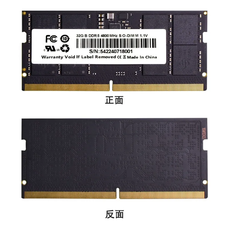 Memória Notebook 32gb Ddr5 4800mhz Sodimm 1.1v