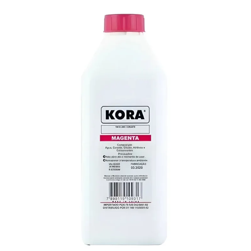Tinta Corante Cyan Kora 1 Litro