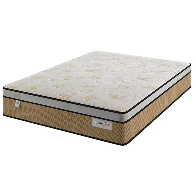 Colchão Casal Smart Flex 30x138x188 Molas Ensacadas Europillow Bege - Plumatex
