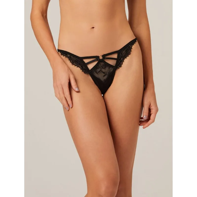 Calcinha Fio Dental em Renda Love Appeal PRETO P