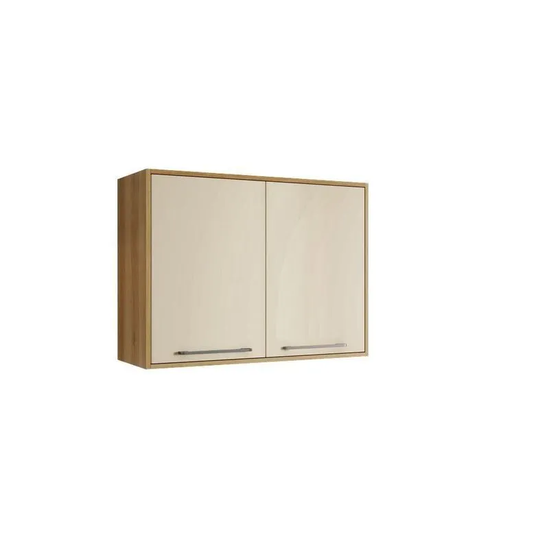 Aereo 2 Portas 80cm Viena - Sallêto Cor: carvalho/off White