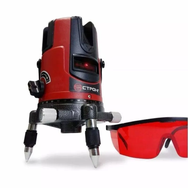 Nivel Laser Auto Nivelador Em Linha 05 Pontos Strong Cti-62601005